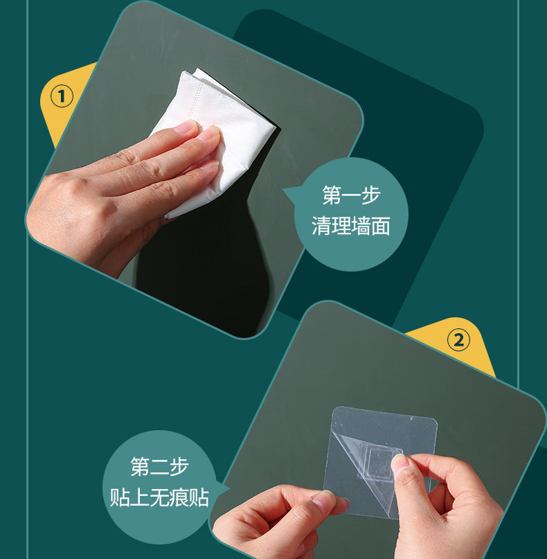 壁掛式輕奢牙刷置物架 免打孔牙刷架 衛生間洗漱收納