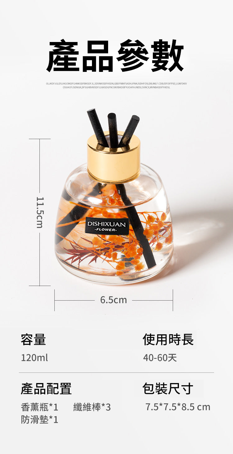 【高檔香薰】清新除味，優雅大氣，天然健康，180天超長散香！